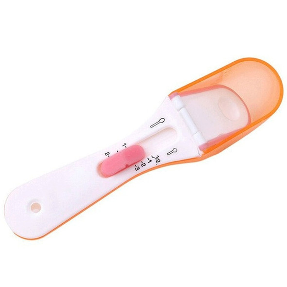 Plastic Milk Powder Amount Scale Adjustment Spoon