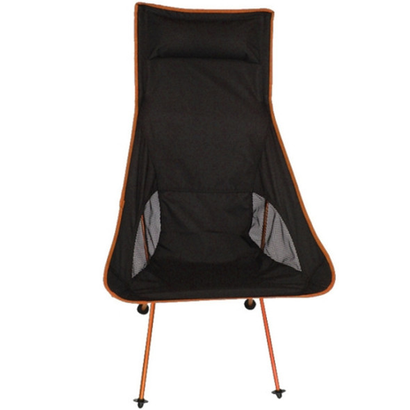 Outdoor Portable Folding Camping Chair Light Fishing Beach Chair Aviation Aluminum Alloy Backrest Recliner