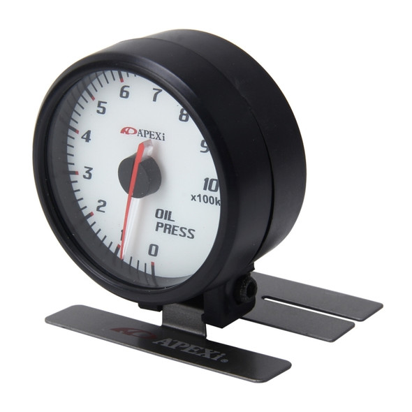 Universal 2.5 inch 60mm Oil Pressure Gauge Auto Gauge Meter Oil Temp Gauge Pointer for Car Oil Press Temp Meter Auto Gauge