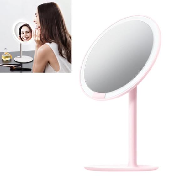 Original Xiaomi Amiro Mini Portable High Definition Sunlight Makeup Mirror (Pink)