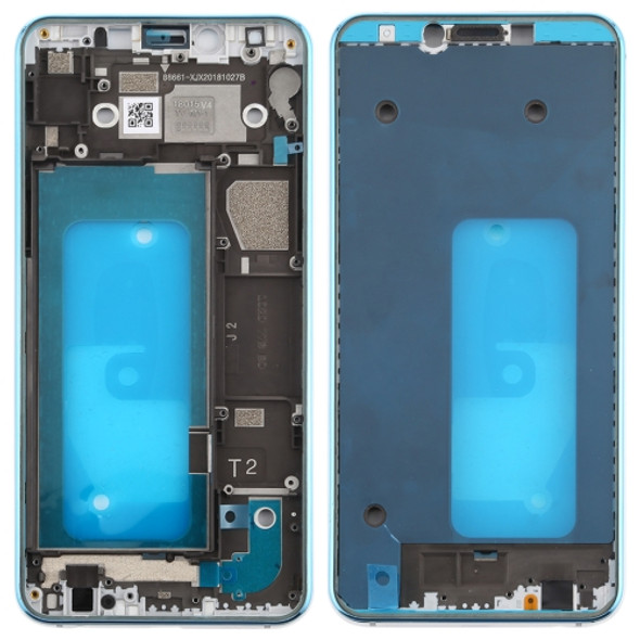 Middle Frame Bezel Plate for Galaxy A6s (Blue)
