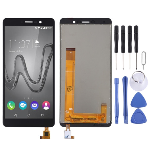 LCD Screen and Digitizer Full Assembly for Wiko Tommy 3(Black)