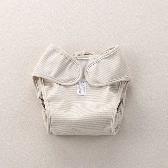 Natural Colored Cotton Breathable Adjustable Baby Waterproof Leak-proof Cloth Diaper, Specification:90 Yards(Grey)