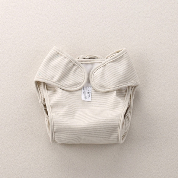 Natural Colored Cotton Breathable Adjustable Baby Waterproof Leak-proof Cloth Diaper, Specification:90 Yards(Grey)