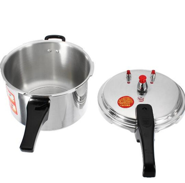 Household Aluminum Pressure Cooker Electric Pressure Cooker Suitable for Gas Stove, Type:22cm Single Use Bottom