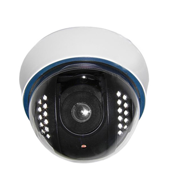 1/3 SONY Color 600TVL Dome CCD Camera, IR Distance: 15m