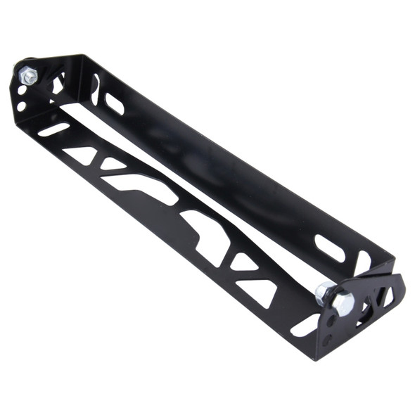 Car Auto Universal Aluminum Alloy Modified License Plate Frame Holder(Black)