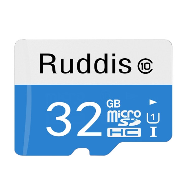 Ruddis 32GB High Speed Class 10 TF/Micro SDXC UHS-1(U1) Memory Card