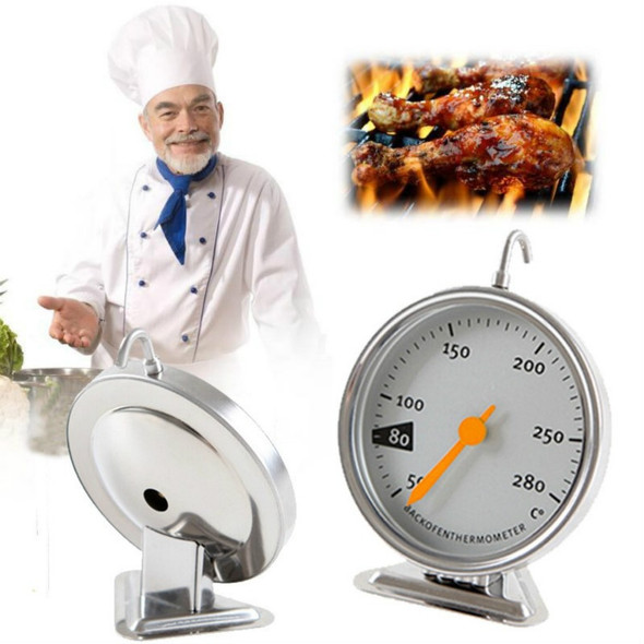 Hanging High Temperature Resistance Stainless Steel Oven Thermometer Kitchen Tools