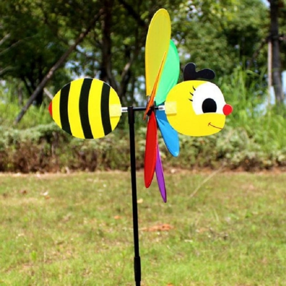 3D Cartoon Animal Cloth Windmill Children Toys Outdoor Decoration, Random Style Delivery