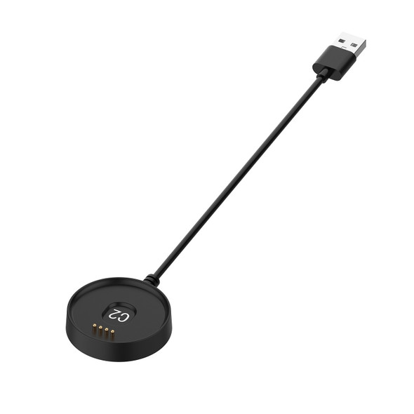 For Ticwatch C2 1m Charging Cable With Data Cable Function & With Voltage and Current Limiting Functions(Black)