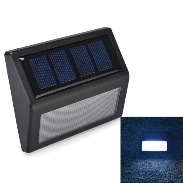 6 LEDs Solar Power IP55 Waterproof Light Sensor Wall Light Deck Lights(White light)