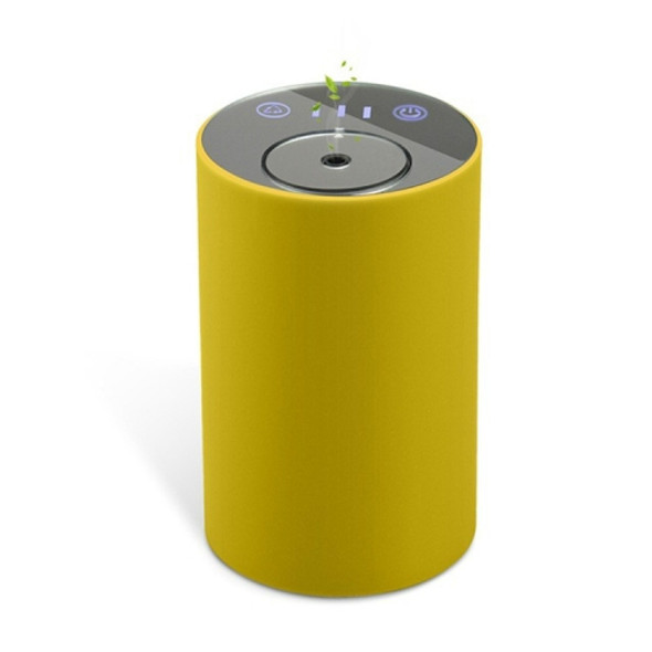 USB Qffice Home Portable Essential Oil Atomizer Car Aromatherapy Machine(Yellow)