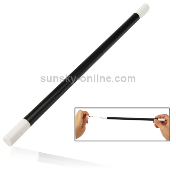 3 PCS Party Magic Trick Joke Toy / Plastic Black Magic Wand(Black)