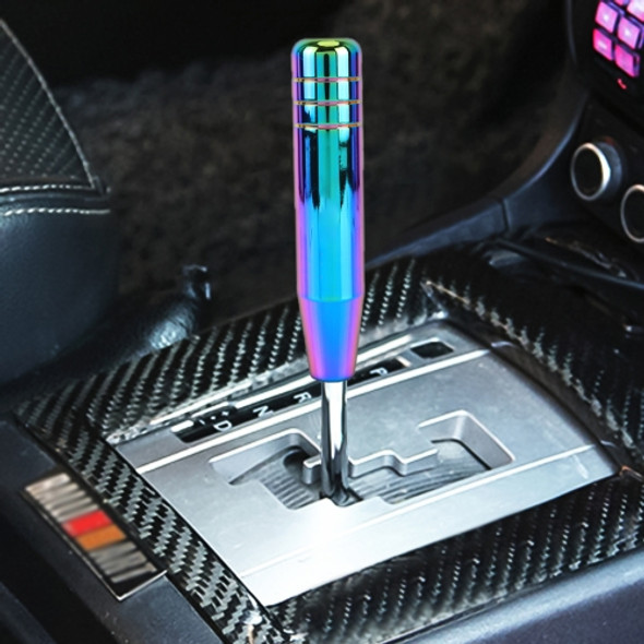 Universal Colorful Long Strip Shape Car Gear Shift Knob Modified Shifter Lever Knob, Length: 18cm