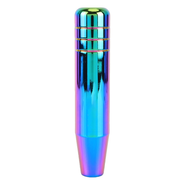 Universal Colorful Long Strip Shape Car Gear Shift Knob Modified Shifter Lever Knob, Length: 18cm