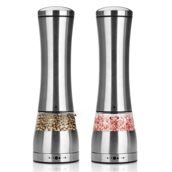 JE0318 2 PCS Stainless Steel Manual Multi-Purpose Pepper Grinder Kitchen Cooking Tools