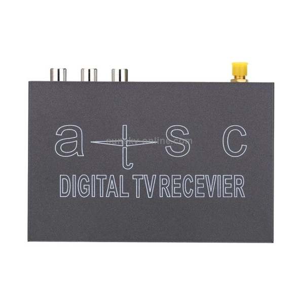 Car ATSC MPEG-4 HD H.264 Digital TV Receiver Box with Remote Control, Suitable for North America