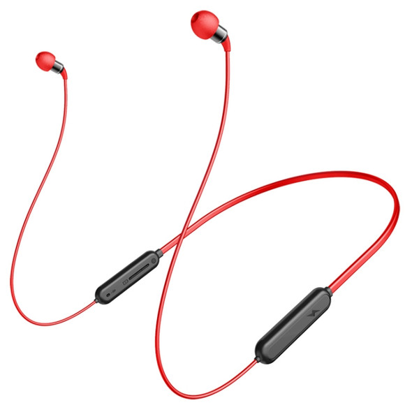 A3 Bluetooth Version 5.0 Sports Bluetooth Headset(Red)