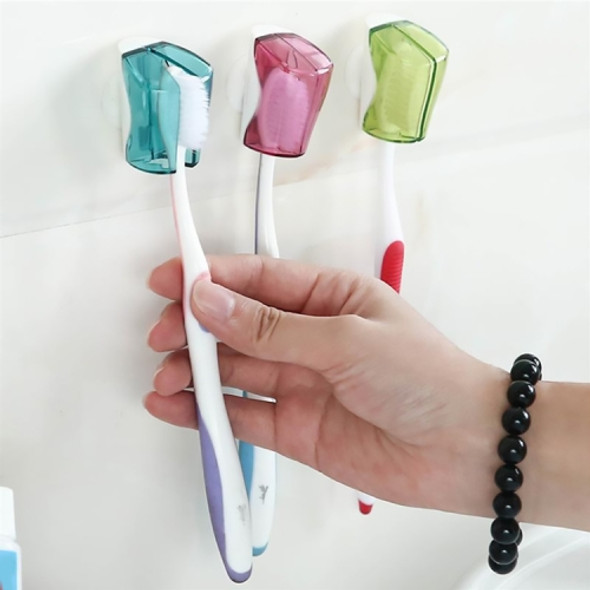 3 in 1 Creative Suction Cup Toothbrush Dust Cover