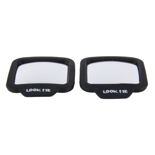 2 PCS 270 Degree Wide-angle Lens Magnetic Adjustable Rear View Mirror