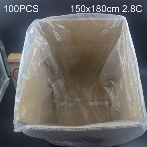 100 PCS 2.8C Dust-proof Moisture-proof Plastic PE Packaging Bag, Size: 150cm x 180cm