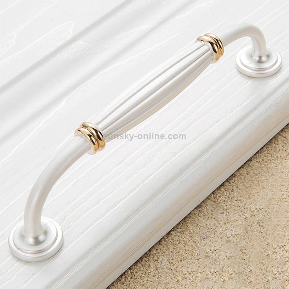 5 PCS 6064_128 Thickened Drawer Cabinet Handle (Ivory)