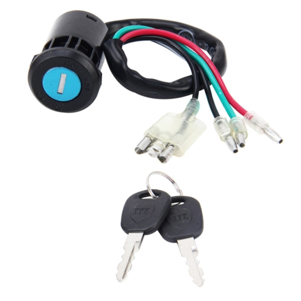 Motorcycle Electric Door Lock with Two Keys for CG125