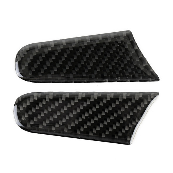 2 PCS Carbon Fiber Car Rearview Mirror Decorative Sticker for Porsche Macan