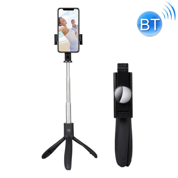 Mai Appearance K06 Multi-function Live Broadcast Mobile Bluetooth Self-timer Pole Tripod (Black)