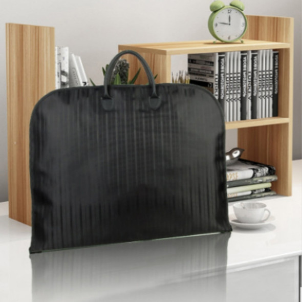 Men Clothing Covers Storage Bags Dust Hanger Organizer Household Merchandises Portable Travel Suit Coat Bag(Black)
