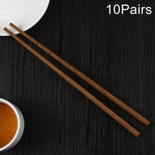 10 Pairs Natural Iron Wood Non-slip Chopsticks