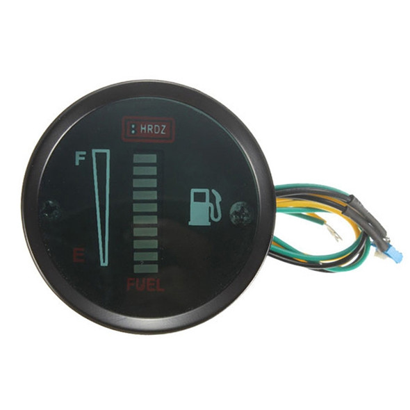 Car Modified Instrument Panel 12V LCD Display Oil Meter
