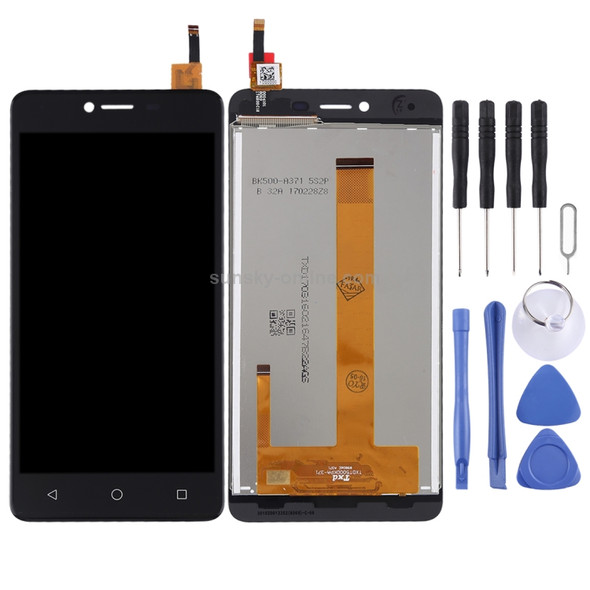 LCD Screen and Digitizer Full Assembly for Wiko Jerry Max(Black)