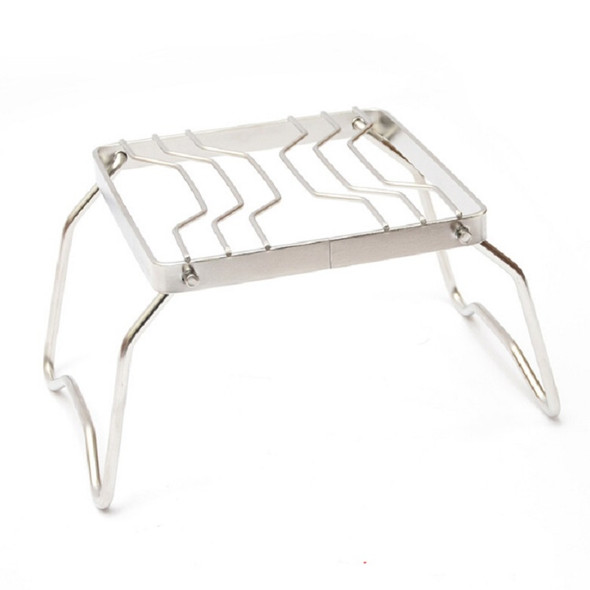 Outdoor Portable Mini Stainless Steel Burner Bracket Barbecue, Type:B