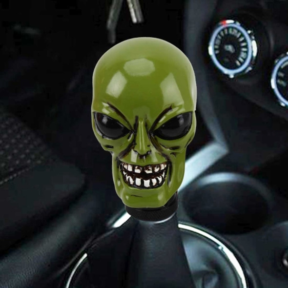 Alien Shaped Universal Vehicle Car Shifter Cover Manual Automatic Aluminum Gear Shift Knob