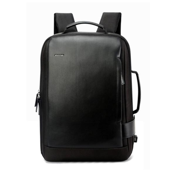 Bopai 751-006631 Large Capacity Business Fashion Breathable Laptop Backpack with External USB Interface, Size: 32 x 16 x 45cm(Black)