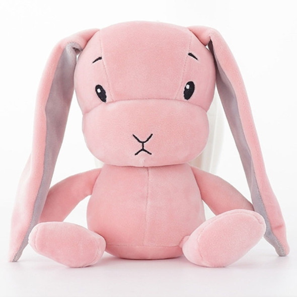 Stay Cute Rabbit Plush Toy Rabbit Doll Baby Sleep Toy(Pink)