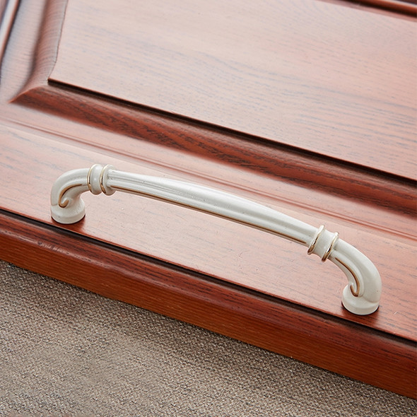 3 PCS 6569-128 Lvory White Peach Wood Drawer Cabinet Door Handle