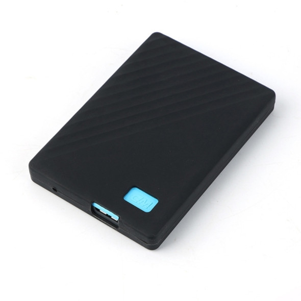 Silicone Shockproof Case for WD My Passport 4 / 5T Hard Drive (Black)