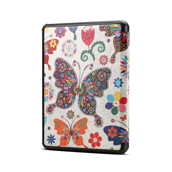For Amazon Kindle Paperwhite 5 2021 Pattern PU Leather Tablet Case(Color Butterfly)