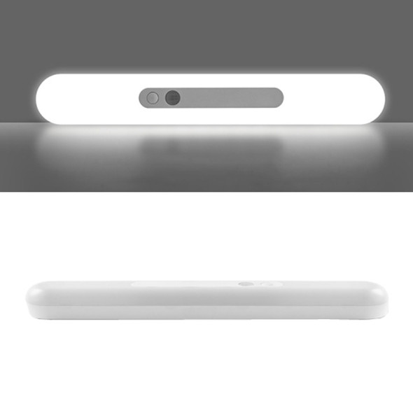 Human Body Sensing Charging Smart LED Light Wireless Night Light, Size: 30cm(White Light 6000K)