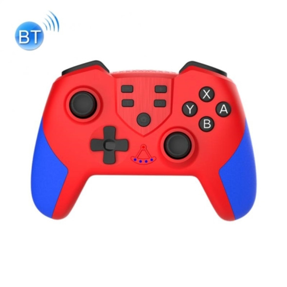 T23 Macro Programming Six-Axis Wireless Bluetooth Handle With NFC For Switch Pro(Mary Red)