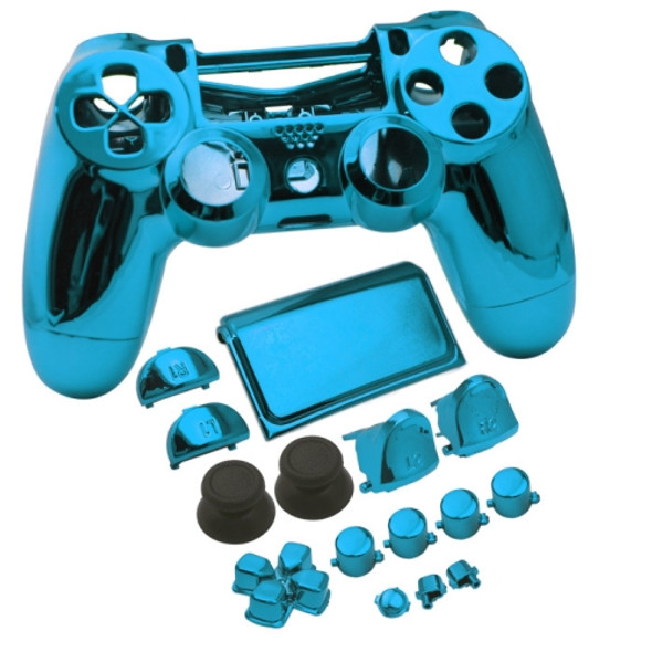 Electroplated Protective Case For PS4 Slim(Blue)
