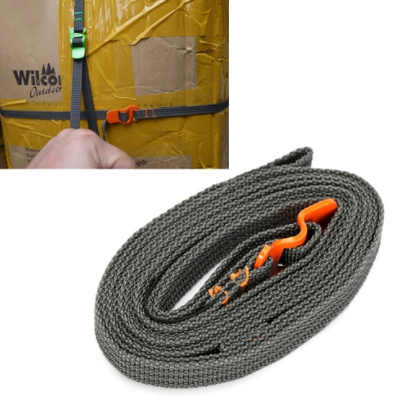 Outdoor Quick Untie Strapping Tape Rope / Backpack Packing Tape(Orange)