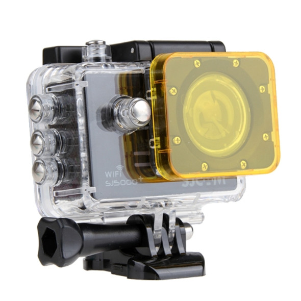 Transparent Lens Filter for SJCAM SJ5000 Sport Camera & SJ5000 Wifi & SJ5000+ Wifi Sport DV Action Camera(Yellow)