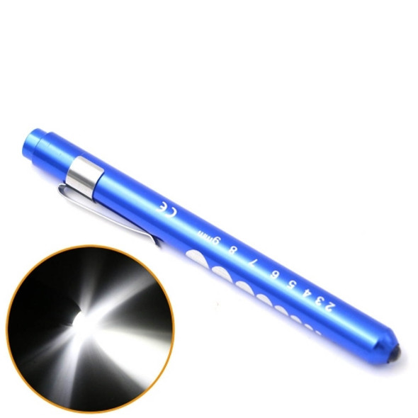 5 PCS Mini Pocket Penlight Torch Light LED Flashlight Mouth Ear Care Inspection Lamp(Blue)