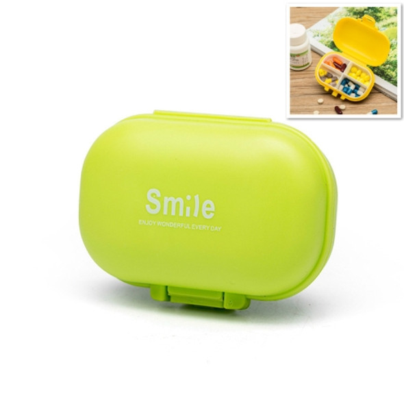 Portable Travel Pill Box Jewelry Storage Box( Green)