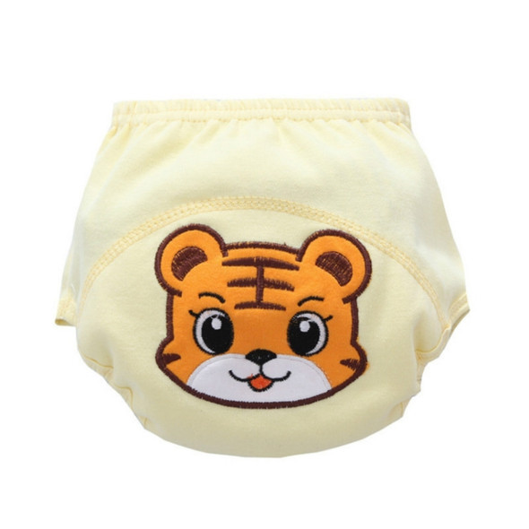 Infant Cartoon Pattern Training Crawling Underpants Cotton Leak-proof Diaper, Appropriate Height:80cm(Tiger)