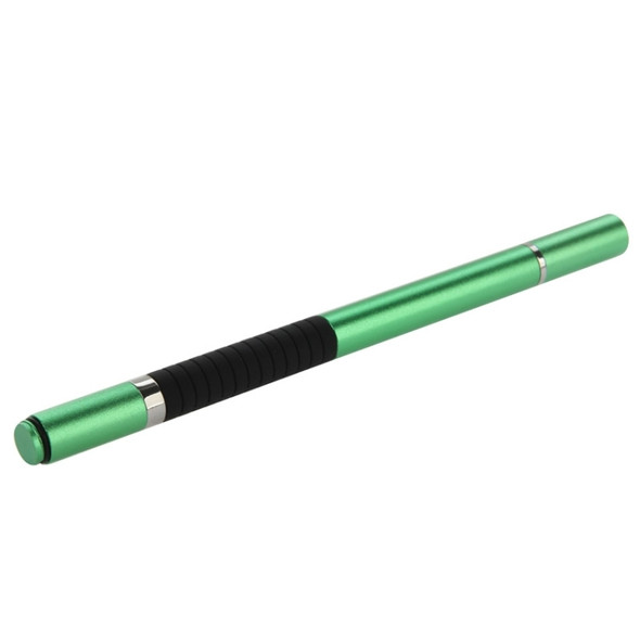 2 in 1 Stylus Touch Pen + Ball Pen, For iPhone 6 & 6 Plus / 5 & 5S & 5C, iPad Air 2 / iPad mini 1 / 2 / 3 / New iPad (iPad 3) / iPad and All Capacitive Touch Screen(Green)
